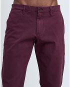 Pantalon Tapered Smart 360 Flex bordeaux